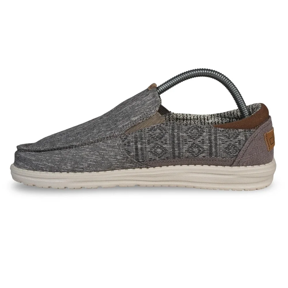 Hey Dude Thad Casual Loafers Mayan Grey Men's 8 Slip On‎ Shoes